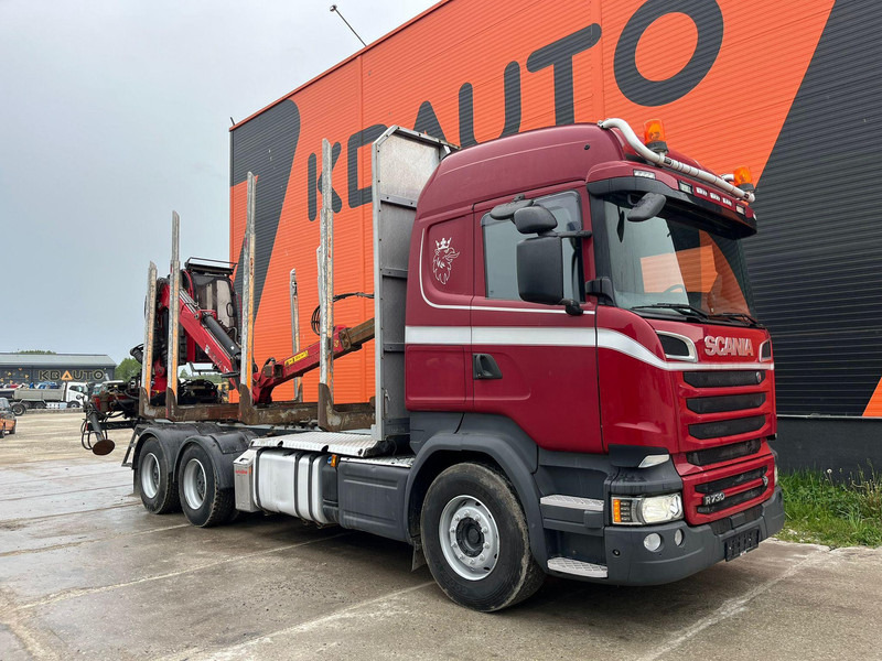 Scania R 730 6x4 RETARDER / BIG AXLES - Nákladné vozidlo na prepravu dreva, Auto s hydraulickou rukou: obrázok 4 Scania R 730 6x4 RETARDER / BIG AXLES - Nákladné vozidlo na prepravu dreva, Auto s hydraulickou rukou: obrázok 4