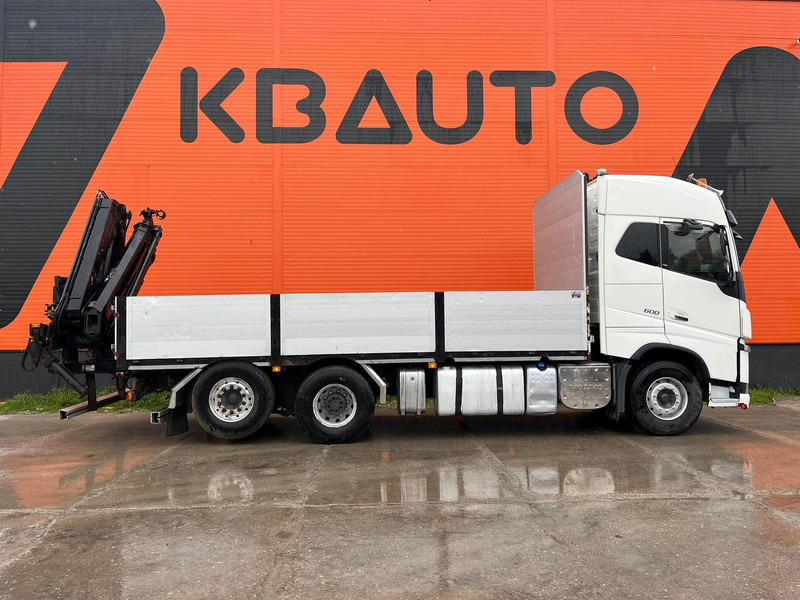 Volvo FH 16 600 6x2*4 HIAB 166E-5 HIPRO / PLATFORM L=6309 mm - Valníkový/ Plošinový nákladný automobil, Auto s hydraulickou rukou: obrázok 5 Volvo FH 16 600 6x2*4 HIAB 166E-5 HIPRO / PLATFORM L=6309 mm - Valníkový/ Plošinový nákladný automobil, Auto s hydraulickou rukou: obrázok 5