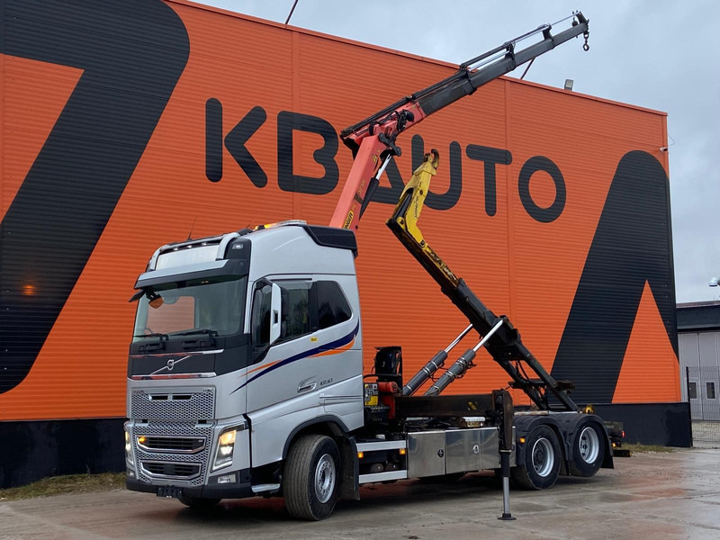 Volvo FH 16 650 6x2 PK 18502 / PALFINGER T 20 ton / RETARDER - Hákový nosič kontajnerov, Auto s hydraulickou rukou: obrázok 1 Volvo FH 16 650 6x2 PK 18502 / PALFINGER T 20 ton / RETARDER - Hákový nosič kontajnerov, Auto s hydraulickou rukou: obrázok 1