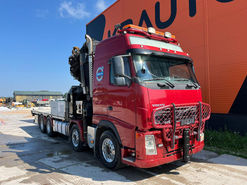 Volvo FH 480 8x4 HIAB 1055E-8 / WINCH / PLATFORM L=6928 mm - Valníkový/ Plošinový nákladný automobil, Auto s hydraulickou rukou: obrázok 4 Volvo FH 480 8x4 HIAB 1055E-8 / WINCH / PLATFORM L=6928 mm - Valníkový/ Plošinový nákladný automobil, Auto s hydraulickou rukou: obrázok 4