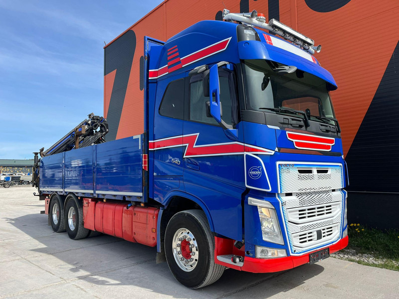 Volvo FH 540 6x4 PK26002 + JIB / PLATFORM L=6424 mm - Valníkový/ Plošinový nákladný automobil, Auto s hydraulickou rukou: obrázok 4 Volvo FH 540 6x4 PK26002 + JIB / PLATFORM L=6424 mm - Valníkový/ Plošinový nákladný automobil, Auto s hydraulickou rukou: obrázok 4