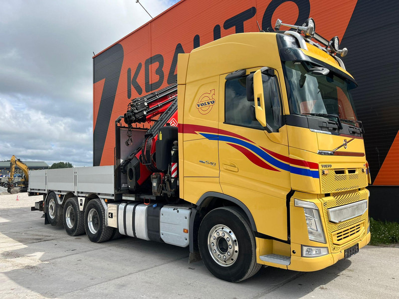 Volvo FH 540 8x4*4 FASSI F710RA2.26 + JIB / PLATFORM L=6314 mm - Valníkový/ Plošinový nákladný automobil, Auto s hydraulickou rukou: obrázok 3 Volvo FH 540 8x4*4 FASSI F710RA2.26 + JIB / PLATFORM L=6314 mm - Valníkový/ Plošinový nákladný automobil, Auto s hydraulickou rukou: obrázok 3