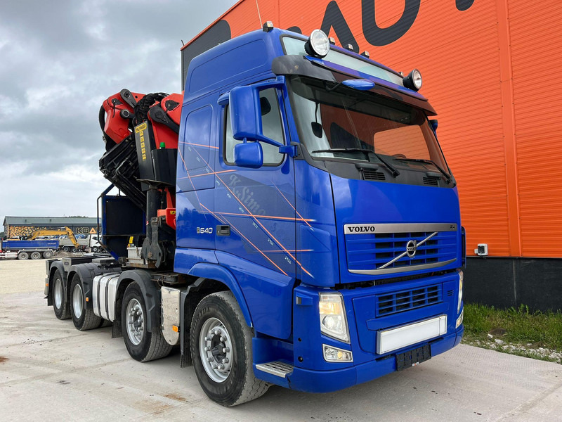 Volvo FH 540 8x4 PALFINGER PK110002 / RETARDER - Valníkový/ Plošinový nákladný automobil, Auto s hydraulickou rukou: obrázok 4 Volvo FH 540 8x4 PALFINGER PK110002 / RETARDER - Valníkový/ Plošinový nákladný automobil, Auto s hydraulickou rukou: obrázok 4