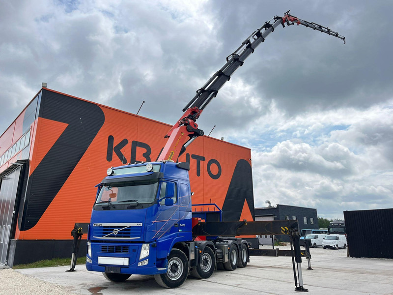 Volvo FH 540 8x4 PALFINGER PK110002 / RETARDER - Valníkový/ Plošinový nákladný automobil, Auto s hydraulickou rukou: obrázok 1 Volvo FH 540 8x4 PALFINGER PK110002 / RETARDER - Valníkový/ Plošinový nákladný automobil, Auto s hydraulickou rukou: obrázok 1