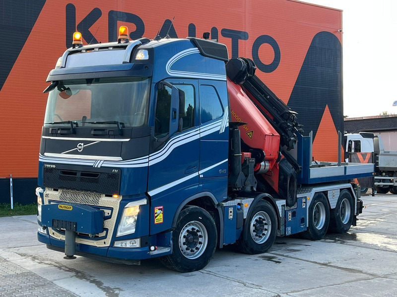 Volvo FH 540 8x4 PK110002 + JIB + WINCH / COMBI / PLATFORM L=3662 mm - Valníkový/ Plošinový nákladný automobil, Auto s hydraulickou rukou: obrázok 2 Volvo FH 540 8x4 PK110002 + JIB + WINCH / COMBI / PLATFORM L=3662 mm - Valníkový/ Plošinový nákladný automobil, Auto s hydraulickou rukou: obrázok 2