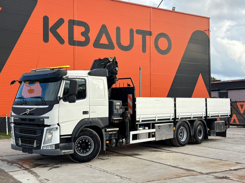 Volvo FM 330 6x2*4 HIAB X-HIPRO 192 E-5 / boom 15 m / 880 kg / PLATFORM L=7525 mm - Valníkový/ Plošinový nákladný automobil, Auto s hydraulickou rukou: obrázok 2 Volvo FM 330 6x2*4 HIAB X-HIPRO 192 E-5 / boom 15 m / 880 kg / PLATFORM L=7525 mm - Valníkový/ Plošinový nákladný automobil, Auto s hydraulickou rukou: obrázok 2