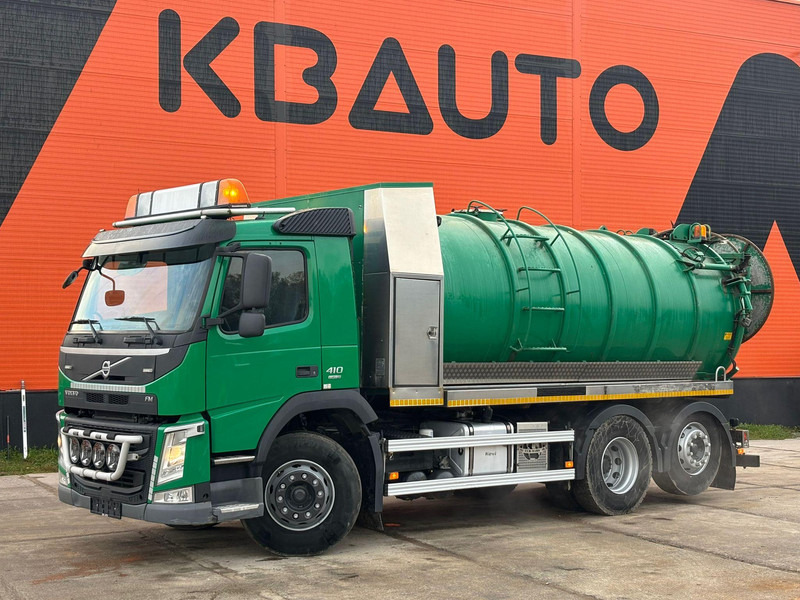 Volvo FM 410 6x2*4 EUR-MARK TANK 14000L / VACUUM Ingersoll Rand VTB.810H.MA / PRESSURE WASH - Fekálne vozidlo: obrázok 1 Volvo FM 410 6x2*4 EUR-MARK TANK 14000L / VACUUM Ingersoll Rand VTB.810H.MA / PRESSURE WASH - Fekálne vozidlo: obrázok 1