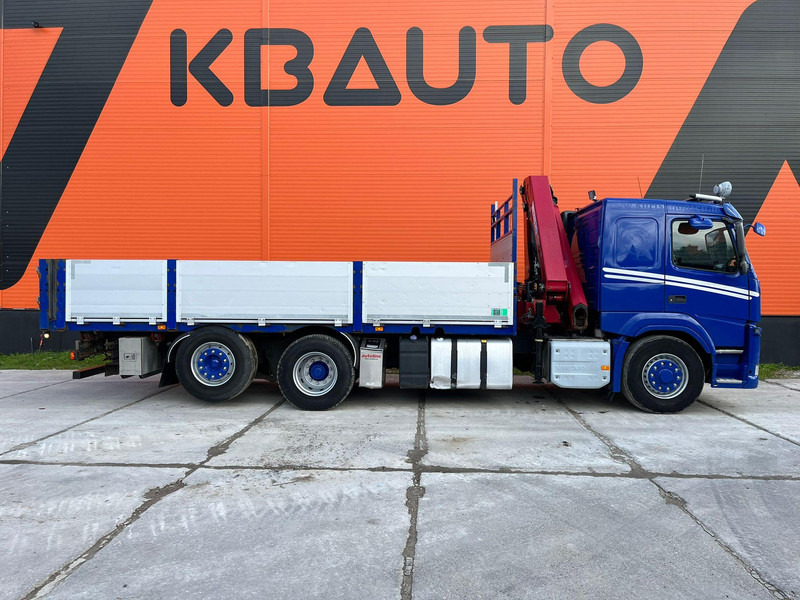 Volvo FM 450 6x4*4 HYDRODRIVE HMF 1820-K5 / 1267 PTO HOURS / PLATFORM L=6240-7240 mm EXTENDABLE - Valníkový/ Plošinový nákladný automobil, Auto s hydraulickou rukou: obrázok 5 Volvo FM 450 6x4*4 HYDRODRIVE HMF 1820-K5 / 1267 PTO HOURS / PLATFORM L=6240-7240 mm EXTENDABLE - Valníkový/ Plošinový nákladný automobil, Auto s hydraulickou rukou: obrázok 5