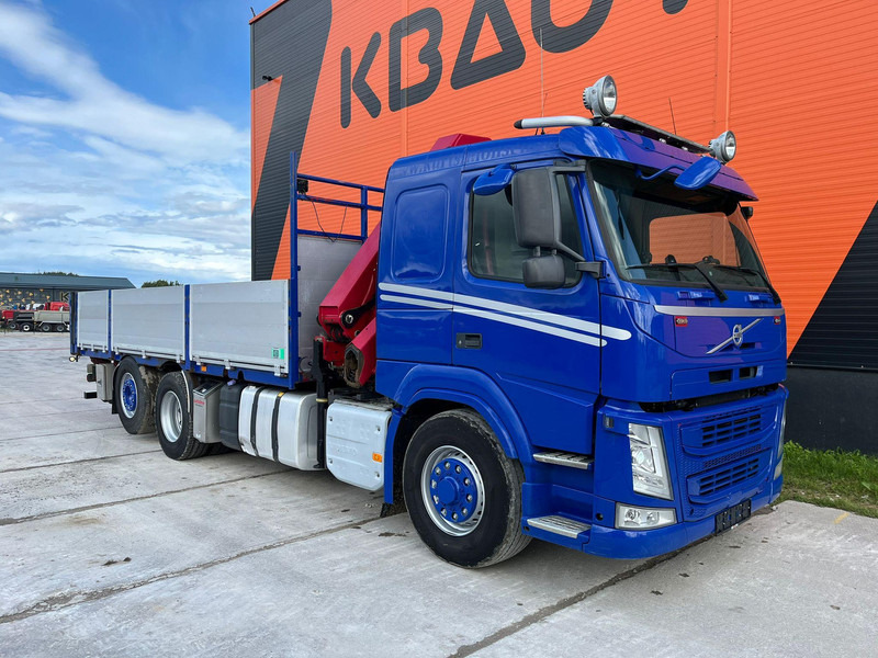 Volvo FM 450 6x4*4 HYDRODRIVE HMF 1820-K5 / 1267 PTO HOURS / PLATFORM L=6240-7240 mm EXTENDABLE - Valníkový/ Plošinový nákladný automobil, Auto s hydraulickou rukou: obrázok 4 Volvo FM 450 6x4*4 HYDRODRIVE HMF 1820-K5 / 1267 PTO HOURS / PLATFORM L=6240-7240 mm EXTENDABLE - Valníkový/ Plošinový nákladný automobil, Auto s hydraulickou rukou: obrázok 4