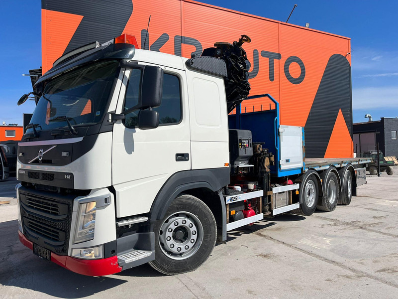 Volvo FM 460 8x2*6 HIAB 302E-6 / PLATFORM L=6721 mm - Valníkový/ Plošinový nákladný automobil, Auto s hydraulickou rukou: obrázok 2 Volvo FM 460 8x2*6 HIAB 302E-6 / PLATFORM L=6721 mm - Valníkový/ Plošinový nákladný automobil, Auto s hydraulickou rukou: obrázok 2