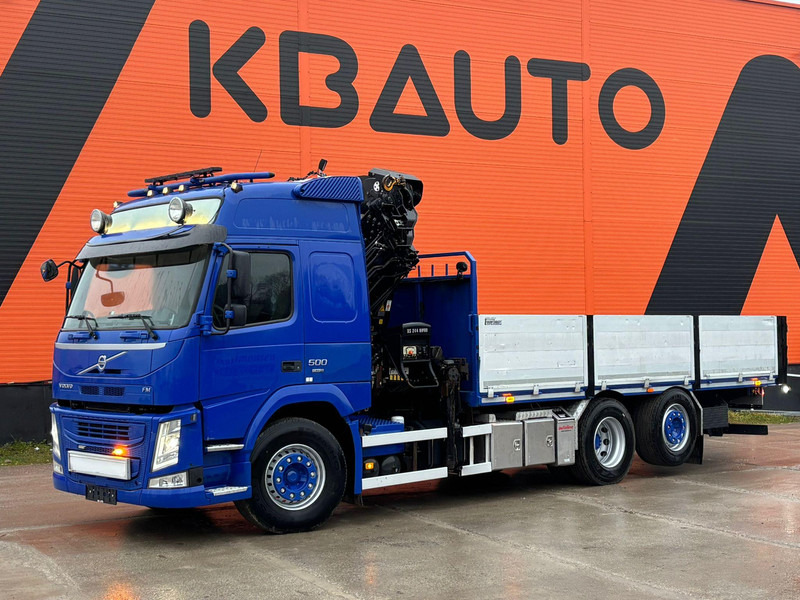 Volvo FM 500 6x2*4 HIAB 244E-6 / PLATFORM L=6310 mm - Valníkový/ Plošinový nákladný automobil, Auto s hydraulickou rukou: obrázok 2 Volvo FM 500 6x2*4 HIAB 244E-6 / PLATFORM L=6310 mm - Valníkový/ Plošinový nákladný automobil, Auto s hydraulickou rukou: obrázok 2