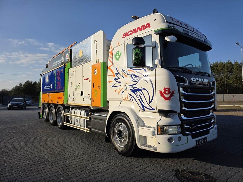 Scania V8 R580 MTS DINO 5 TRIPLE 54000V Saugbagger cleane - Komunálne/ Špeciálne stroje: obrázok 2 Scania V8 R580 MTS DINO 5 TRIPLE 54000V Saugbagger cleane - Komunálne/ Špeciálne stroje: obrázok 2
