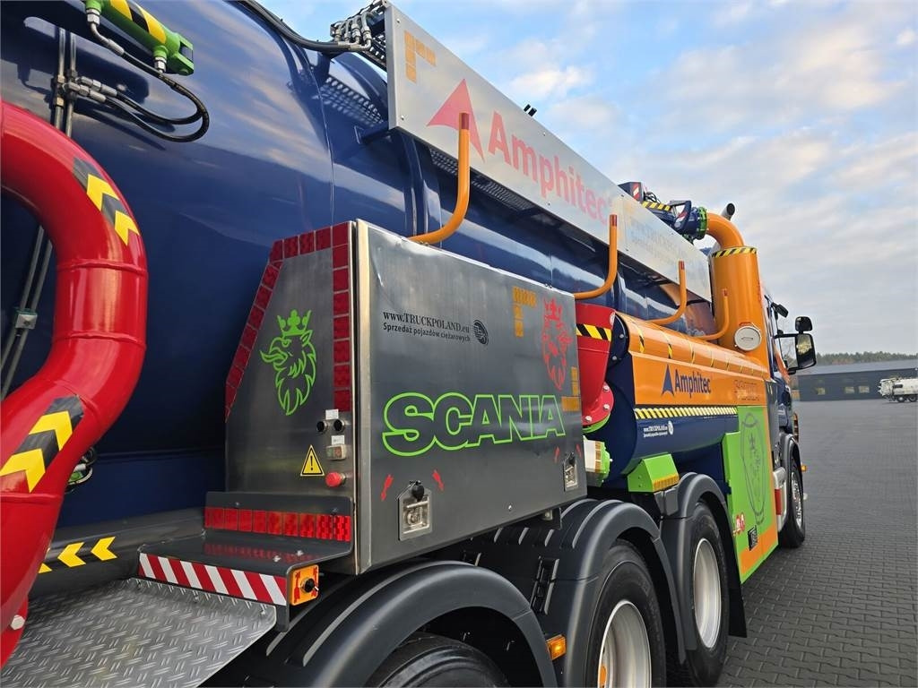 Scania Amphitec VORTEX G2 ATEX suction and blowing vacuum - Fekálne vozidlo: obrázok 2 Scania Amphitec VORTEX G2 ATEX suction and blowing vacuum - Fekálne vozidlo: obrázok 2