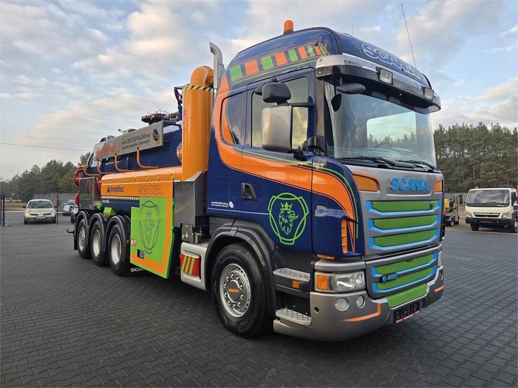 Scania Amphitec VORTEX G2 ATEX suction and blowing vacuum - Fekálne vozidlo: obrázok 2 Scania Amphitec VORTEX G2 ATEX suction and blowing vacuum - Fekálne vozidlo: obrázok 2