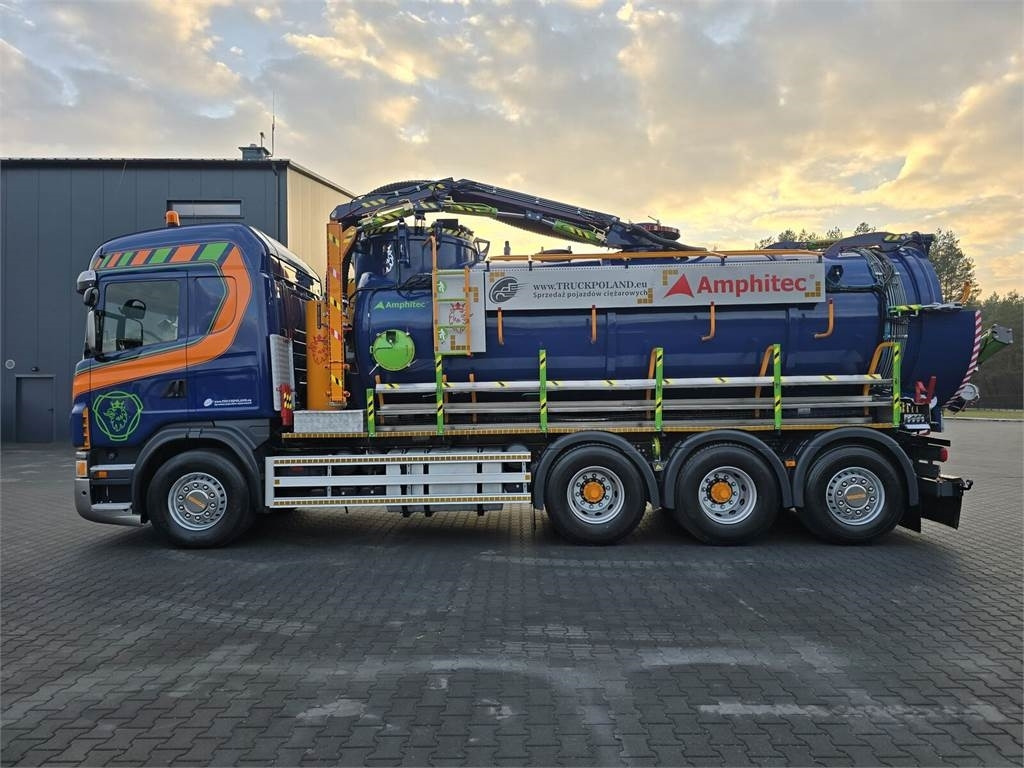 Scania Amphitec VORTEX G2 ATEX suction and blowing vacuum - Fekálne vozidlo: obrázok 4 Scania Amphitec VORTEX G2 ATEX suction and blowing vacuum - Fekálne vozidlo: obrázok 4