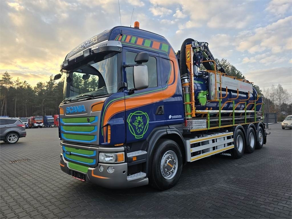 Scania Amphitec VORTEX G2 ATEX suction and blowing vacuum - Fekálne vozidlo: obrázok 3 Scania Amphitec VORTEX G2 ATEX suction and blowing vacuum - Fekálne vozidlo: obrázok 3