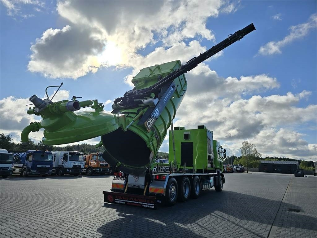 Scania Disab Centurion P210/9 Suction-blowing vacuum load - Fekálne vozidlo: obrázok 1 Scania Disab Centurion P210/9 Suction-blowing vacuum load - Fekálne vozidlo: obrázok 1