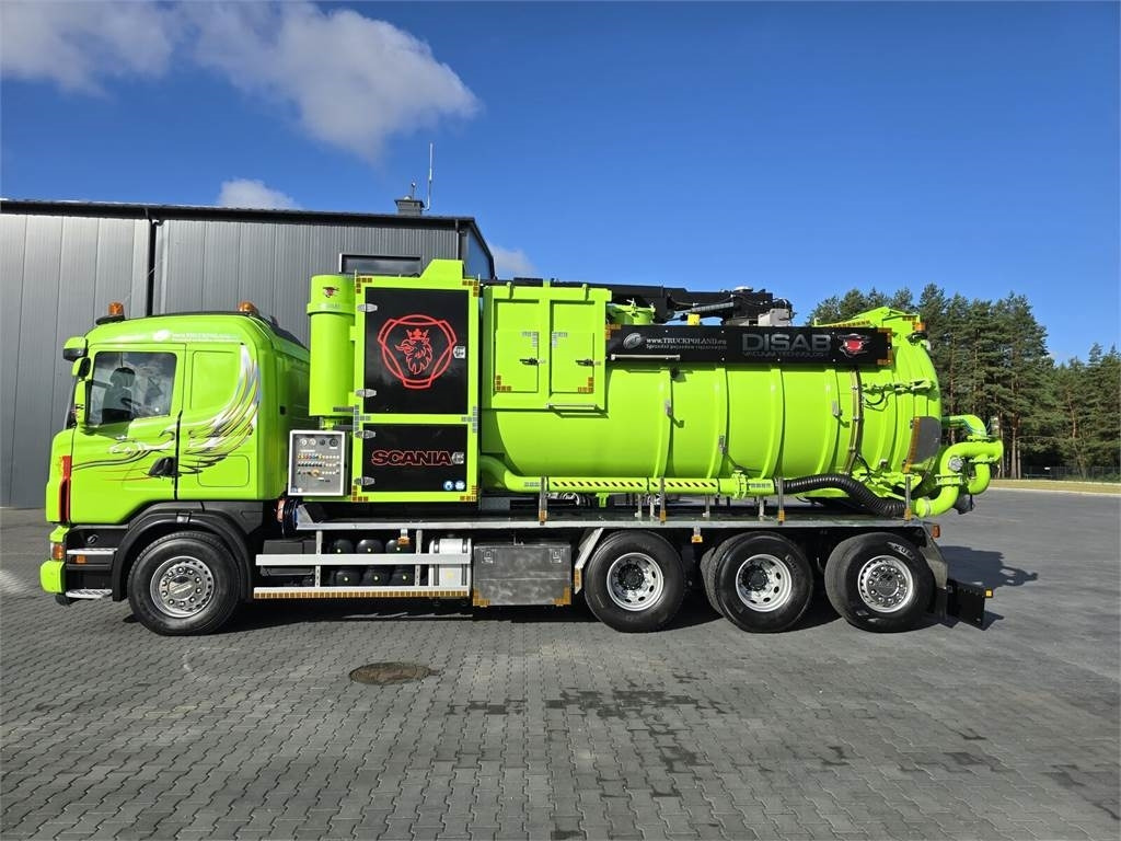 Scania Disab Centurion P210/9 Suction-blowing vacuum load - Fekálne vozidlo: obrázok 4 Scania Disab Centurion P210/9 Suction-blowing vacuum load - Fekálne vozidlo: obrázok 4