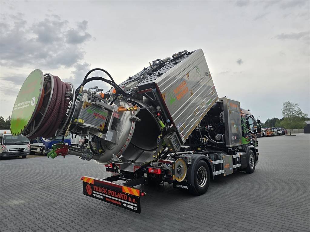 Scania MORO KAISER WUKO COMBI HOT WATER FOR CLEANING SEWE - Fekálne vozidlo: obrázok 1 Scania MORO KAISER WUKO COMBI HOT WATER FOR CLEANING SEWE - Fekálne vozidlo: obrázok 1
