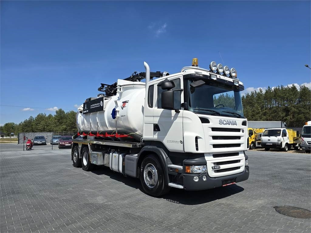 Scania Saugbagger Larsen FlexVac 311 Vacuum suction loade - Fekálne vozidlo: obrázok 2 Scania Saugbagger Larsen FlexVac 311 Vacuum suction loade - Fekálne vozidlo: obrázok 2