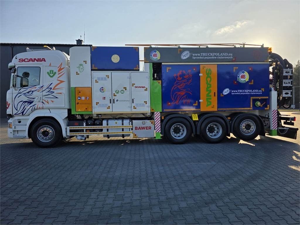 Scania V8 R580 MTS DINO 5 TRIPLE 54000V Saugbagger cleane - Fekálne vozidlo: obrázok 4 Scania V8 R580 MTS DINO 5 TRIPLE 54000V Saugbagger cleane - Fekálne vozidlo: obrázok 4