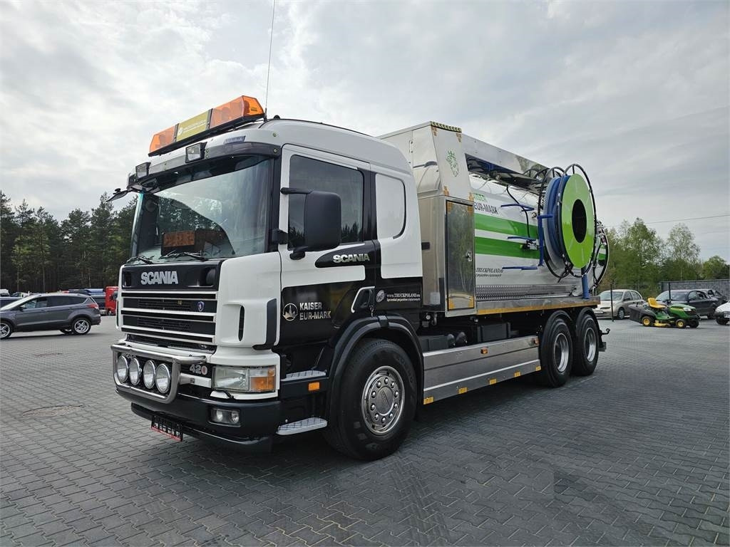 Scania WUKO KAISER EUR-MARK PKL 8.8 FOR COMBI DECK CLEANI - Fekálne vozidlo: obrázok 2 Scania WUKO KAISER EUR-MARK PKL 8.8 FOR COMBI DECK CLEANI - Fekálne vozidlo: obrázok 2