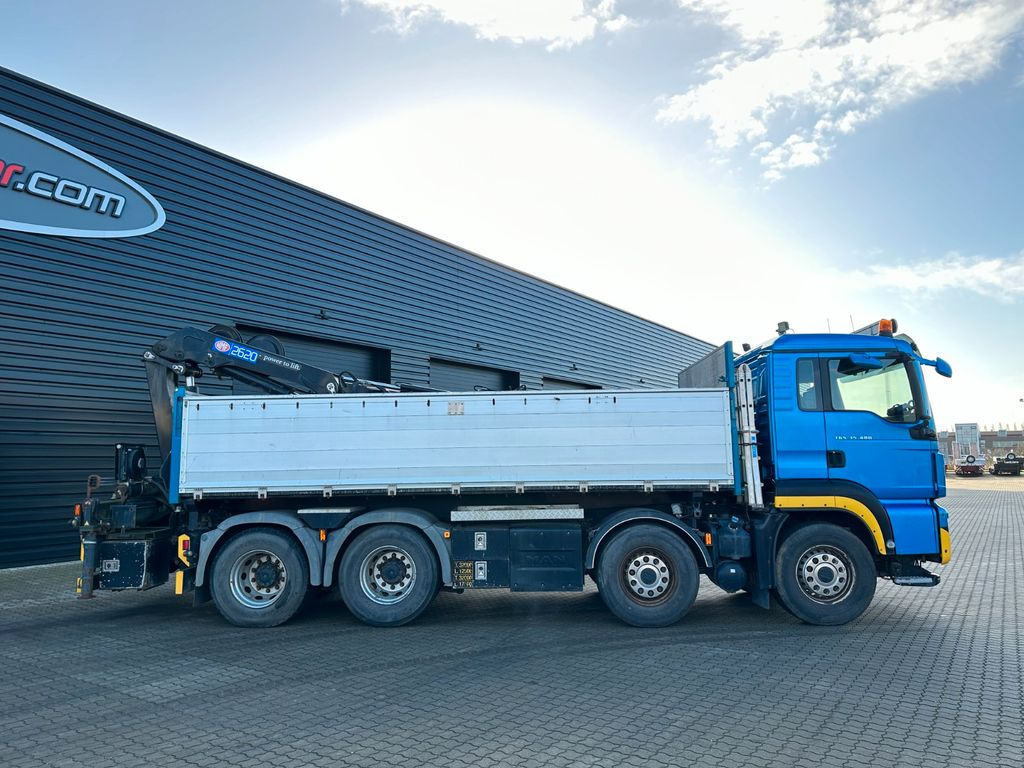 MAN 35-480 BL 8x4 - Sklápač, Auto s hydraulickou rukou: obrázok 2 MAN 35-480 BL 8x4 - Sklápač, Auto s hydraulickou rukou: obrázok 2