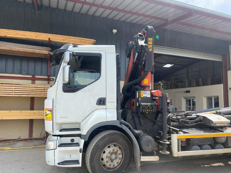 Renault Premium avec grue PALFINGER PK 18000 - Hákový nosič kontajnerov, Auto s hydraulickou rukou: obrázok 3 Renault Premium avec grue PALFINGER PK 18000 - Hákový nosič kontajnerov, Auto s hydraulickou rukou: obrázok 3