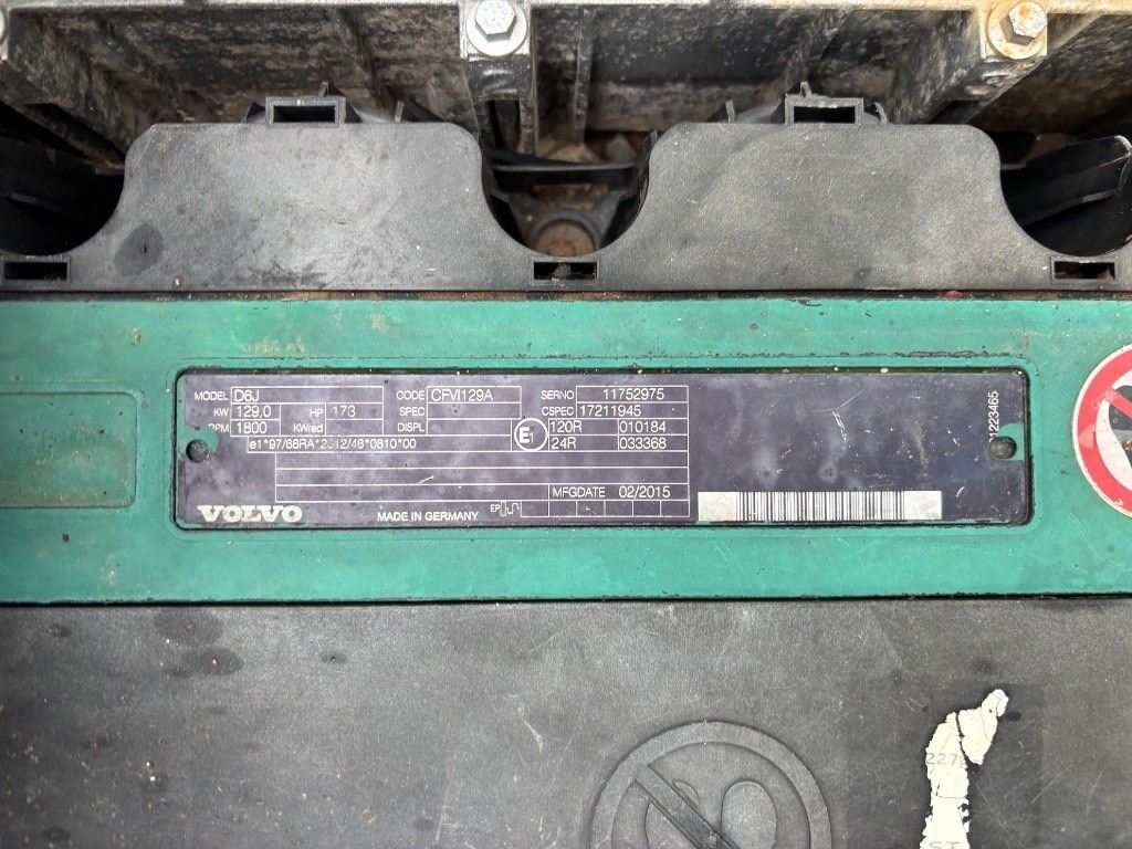 Pásové rýpadlo Volvo EC 220 E - EC220EL - EC 220: obrázok 20 Pásové rýpadlo Volvo EC 220 E - EC220EL - EC 220: obrázok 20