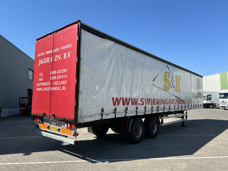 Bulthuis TSAA 08 / Curtainside Trailer / 2 axle BPW Drum / NL Trailer - Plachtový náves: obrázok 2 Bulthuis TSAA 08 / Curtainside Trailer / 2 axle BPW Drum / NL Trailer - Plachtový náves: obrázok 2