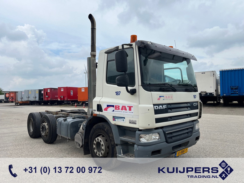 DAF FAG CF75.250 EEV Euro 5 / 6x2 / 158 DKM / Chassis-Cabine - Podvozek s kabinou: obrázok 1 DAF FAG CF75.250 EEV Euro 5 / 6x2 / 158 DKM / Chassis-Cabine - Podvozek s kabinou: obrázok 1