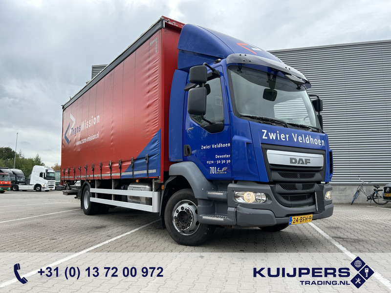 DAF LF 210 FA / 12 Ton / 454 dkm / Pritsch-Plane / LBW / APK TUV 11-25 - Plachtové nákladné vozidlo: obrázok 1 DAF LF 210 FA / 12 Ton / 454 dkm / Pritsch-Plane / LBW / APK TUV 11-25 - Plachtové nákladné vozidlo: obrázok 1