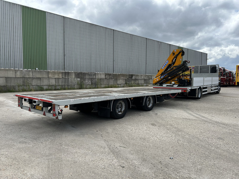 DAF LF 320 FA 19T + Burg BPM 0018 Trailer / Effer 175.2/c3s Crane / NL Combi - Valníkový/ Plošinový nákladný automobil, Auto s hydraulickou rukou: obrázok 3 DAF LF 320 FA 19T + Burg BPM 0018 Trailer / Effer 175.2/c3s Crane / NL Combi - Valníkový/ Plošinový nákladný automobil, Auto s hydraulickou rukou: obrázok 3