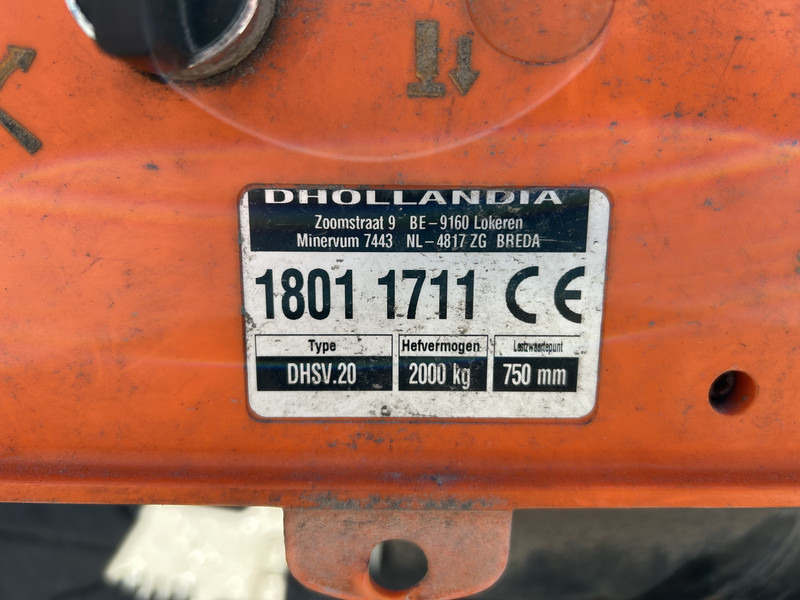 Dhollandia DHSV.20 / 2018 / Laadklep / Plateaumaat 240 x 170 cm - Zdvíhacia plošina: obrázok 4 Dhollandia DHSV.20 / 2018 / Laadklep / Plateaumaat 240 x 170 cm - Zdvíhacia plošina: obrázok 4