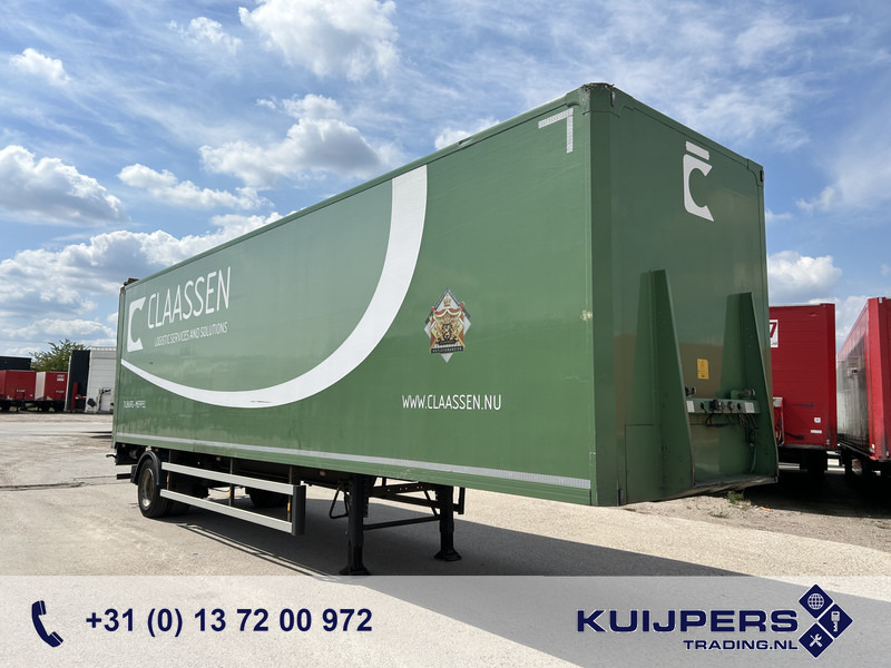Náves skriňové Groenewegen DRO-12-10 B City / Box Trailer / Laadklep 2000 kg / APK 12-25: obrázok 1