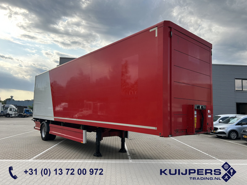 Groenewegen Jumbo / City / Box / Laadklep 2500 kg / APK TUV 11-25 - Náves skriňové: obrázok 1 Groenewegen Jumbo / City / Box / Laadklep 2500 kg / APK TUV 11-25 - Náves skriňové: obrázok 1