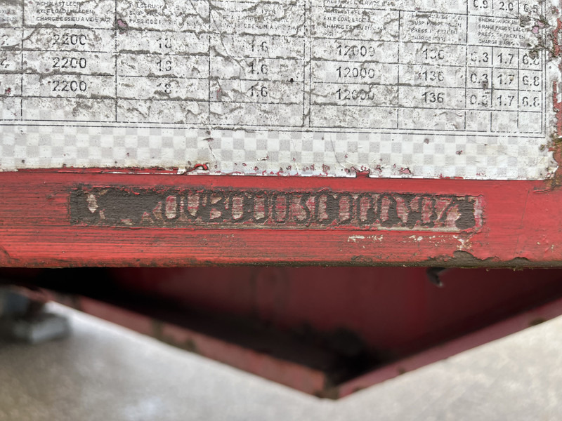 Nooteboom OVB-90-05 / 5 axle 12 Ton Hydraulic / BPW Drum / Ballast Trailer - Plošinový/ Valníkový náves: obrázok 4 Nooteboom OVB-90-05 / 5 axle 12 Ton Hydraulic / BPW Drum / Ballast Trailer - Plošinový/ Valníkový náves: obrázok 4