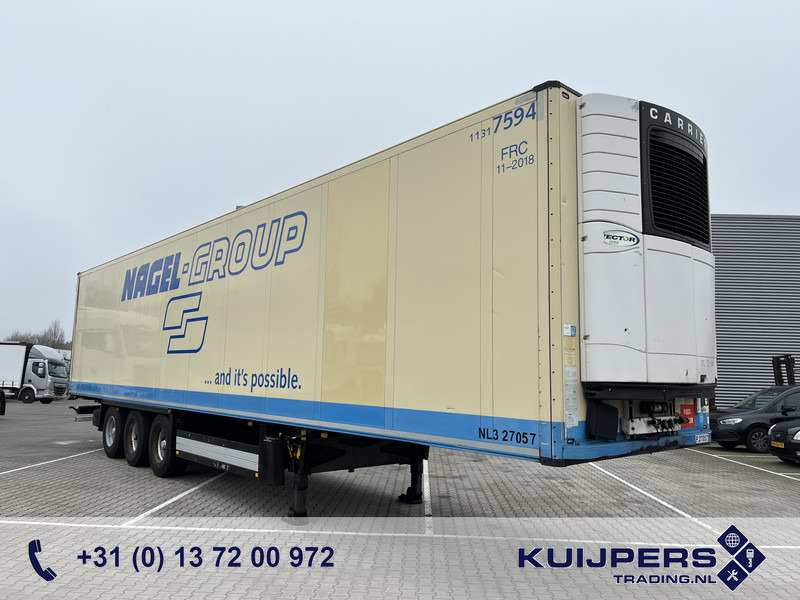 Schmitz Cargobull SCB S3B / Carrier Vector 1950 / BPW Drum / Frigo Box / NL Trailer - Náves chladírenské: obrázok 1 Schmitz Cargobull SCB S3B / Carrier Vector 1950 / BPW Drum / Frigo Box / NL Trailer - Náves chladírenské: obrázok 1