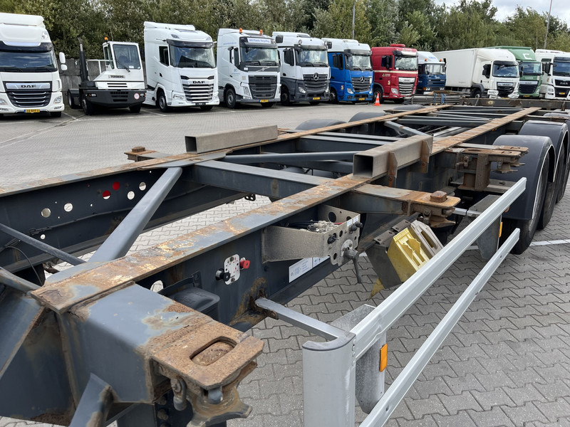 Van Hool 3B0071 / Container Chassis / BPW Drum / Liftas / NL trailer - Náves preprava kontajnerov/ Výmenná nadstavba: obrázok 4 Van Hool 3B0071 / Container Chassis / BPW Drum / Liftas / NL trailer - Náves preprava kontajnerov/ Výmenná nadstavba: obrázok 4
