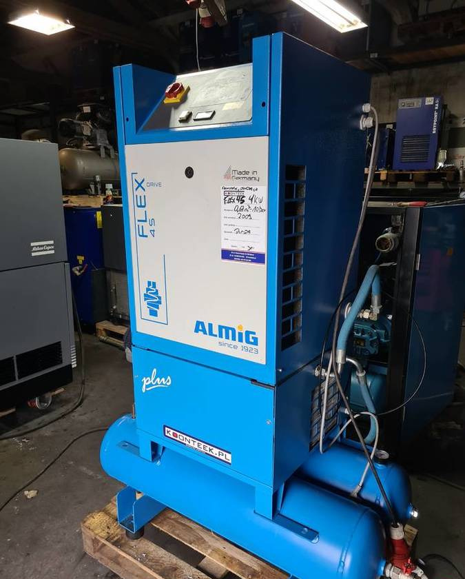 Kompresor śrubowy Almig Flex 4S, 4 kw - Vzduchový kompresor: obrázok 3 Kompresor śrubowy Almig Flex 4S, 4 kw - Vzduchový kompresor: obrázok 3