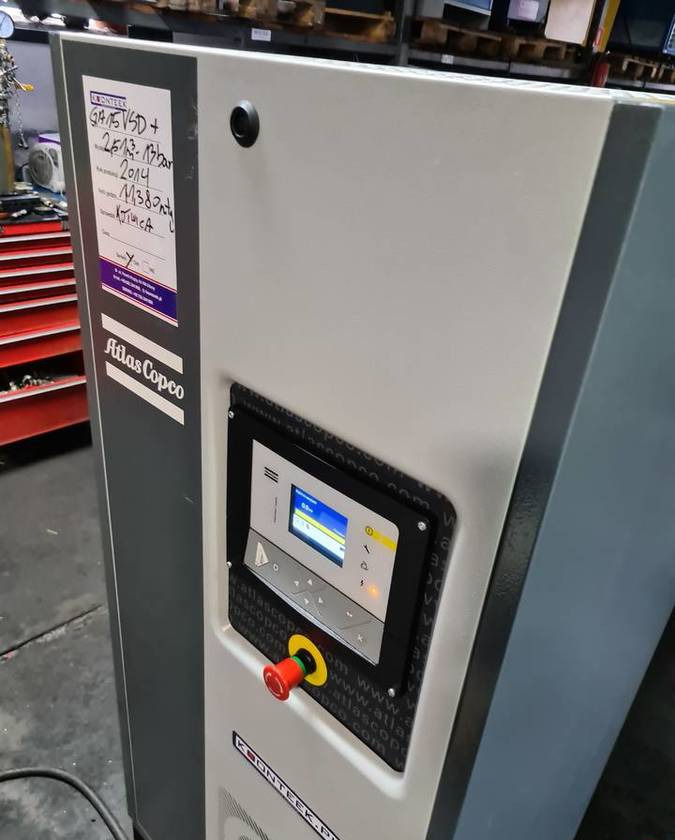Kompresor śrubowy Atlas Copco GA 15 VSD ff + - Vzduchový kompresor: obrázok 1 Kompresor śrubowy Atlas Copco GA 15 VSD ff + - Vzduchový kompresor: obrázok 1