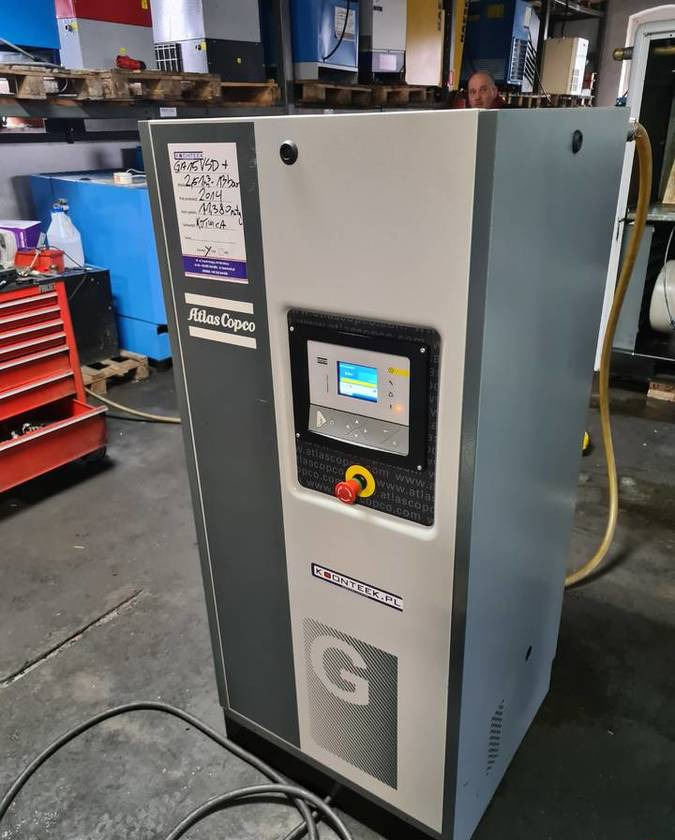 Kompresor śrubowy Atlas Copco GA 15 VSD ff + - Vzduchový kompresor: obrázok 5 Kompresor śrubowy Atlas Copco GA 15 VSD ff + - Vzduchový kompresor: obrázok 5