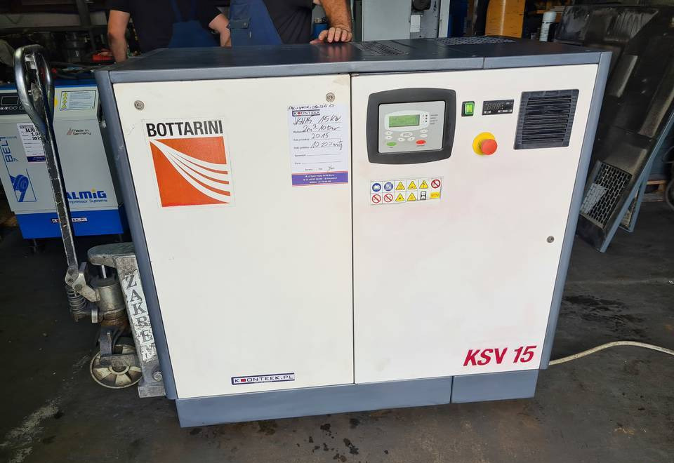 Kompresor śrubowy BOTTARINI KSV 15, 15 kw, 2015r - Vzduchový kompresor: obrázok 4 Kompresor śrubowy BOTTARINI KSV 15, 15 kw, 2015r - Vzduchový kompresor: obrázok 4