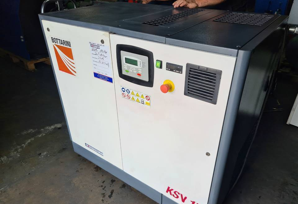 Kompresor śrubowy BOTTARINI KSV 15, 15 kw, 2015r - Vzduchový kompresor: obrázok 2 Kompresor śrubowy BOTTARINI KSV 15, 15 kw, 2015r - Vzduchový kompresor: obrázok 2