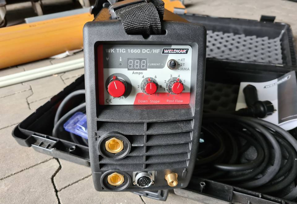 Spawarka Tig WELDKAR WK 1660 DC/HF 160 A - Zváracia technika: obrázok 2 Spawarka Tig WELDKAR WK 1660 DC/HF 160 A - Zváracia technika: obrázok 2