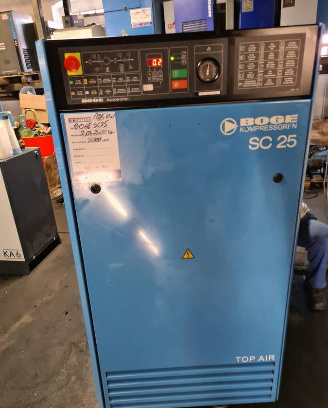Sprężarka tłokowa BOGE SC 25, 18,5 kw - Vzduchový kompresor: obrázok 2 Sprężarka tłokowa BOGE SC 25, 18,5 kw - Vzduchový kompresor: obrázok 2