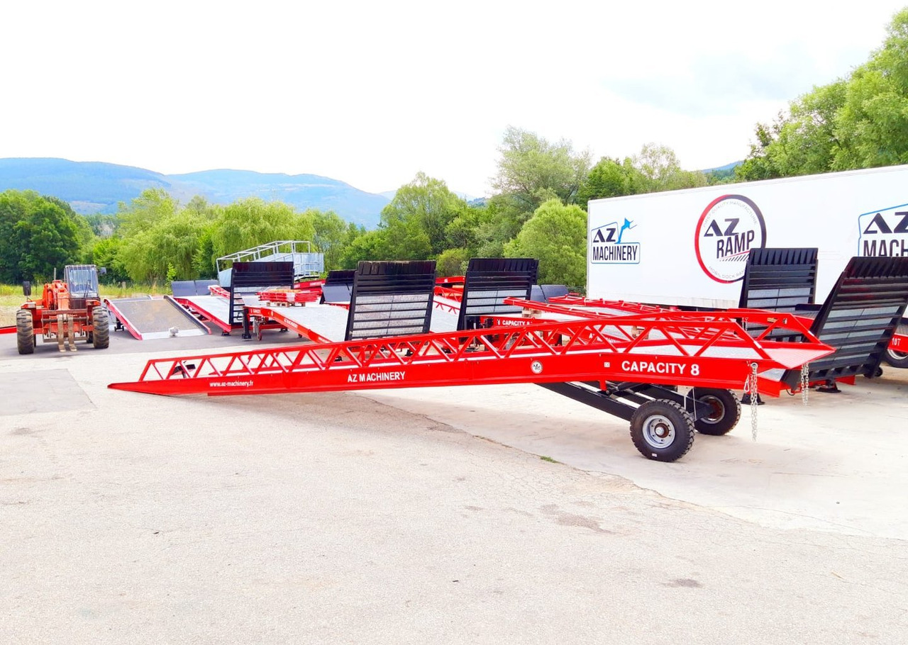 Nakladacia rampa **RENTAL 12-24-36 Month** AZ RAMP-EASY XL-8 . Mobil Loading Ramp: obrázok 14