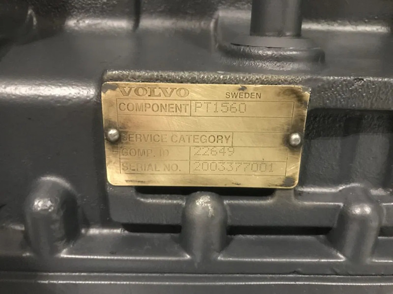 Volvo PT1560 22518, 22545, 22649 Rebuilt - Prevodovka pre Ťahačový kĺbový damper: obrázok 4 Volvo PT1560 22518, 22545, 22649 Rebuilt - Prevodovka pre Ťahačový kĺbový damper: obrázok 4