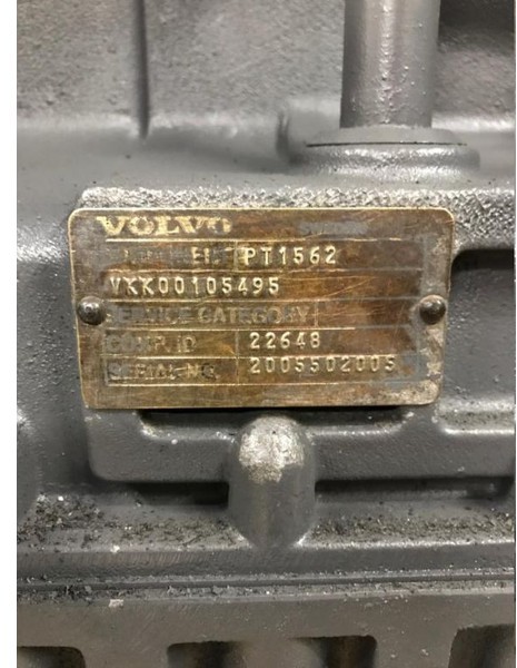 Volvo Versnellingsbak PT1562 oem 22648 - Prevodovka pre Ťahačový kĺbový damper: obrázok 2 Volvo Versnellingsbak PT1562 oem 22648 - Prevodovka pre Ťahačový kĺbový damper: obrázok 2