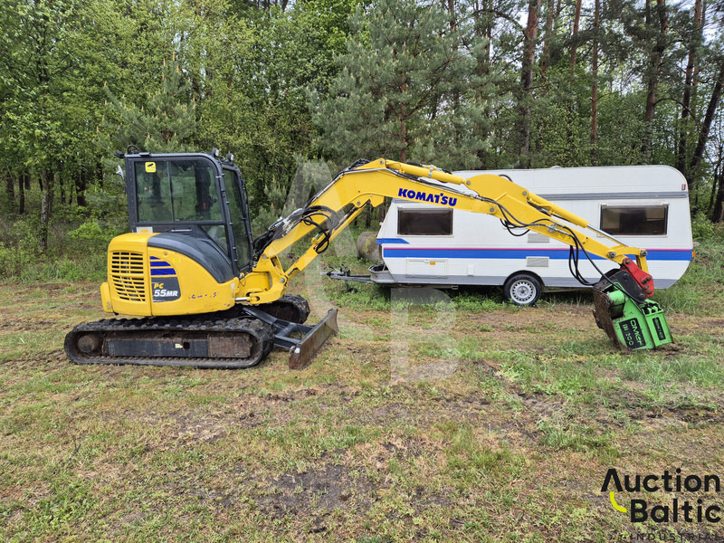 Komatsu PC55MR-5E0 - Mini rýpadlo: obrázok 1 Komatsu PC55MR-5E0 - Mini rýpadlo: obrázok 1
